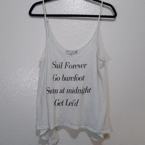 Wildfox tank top cami small